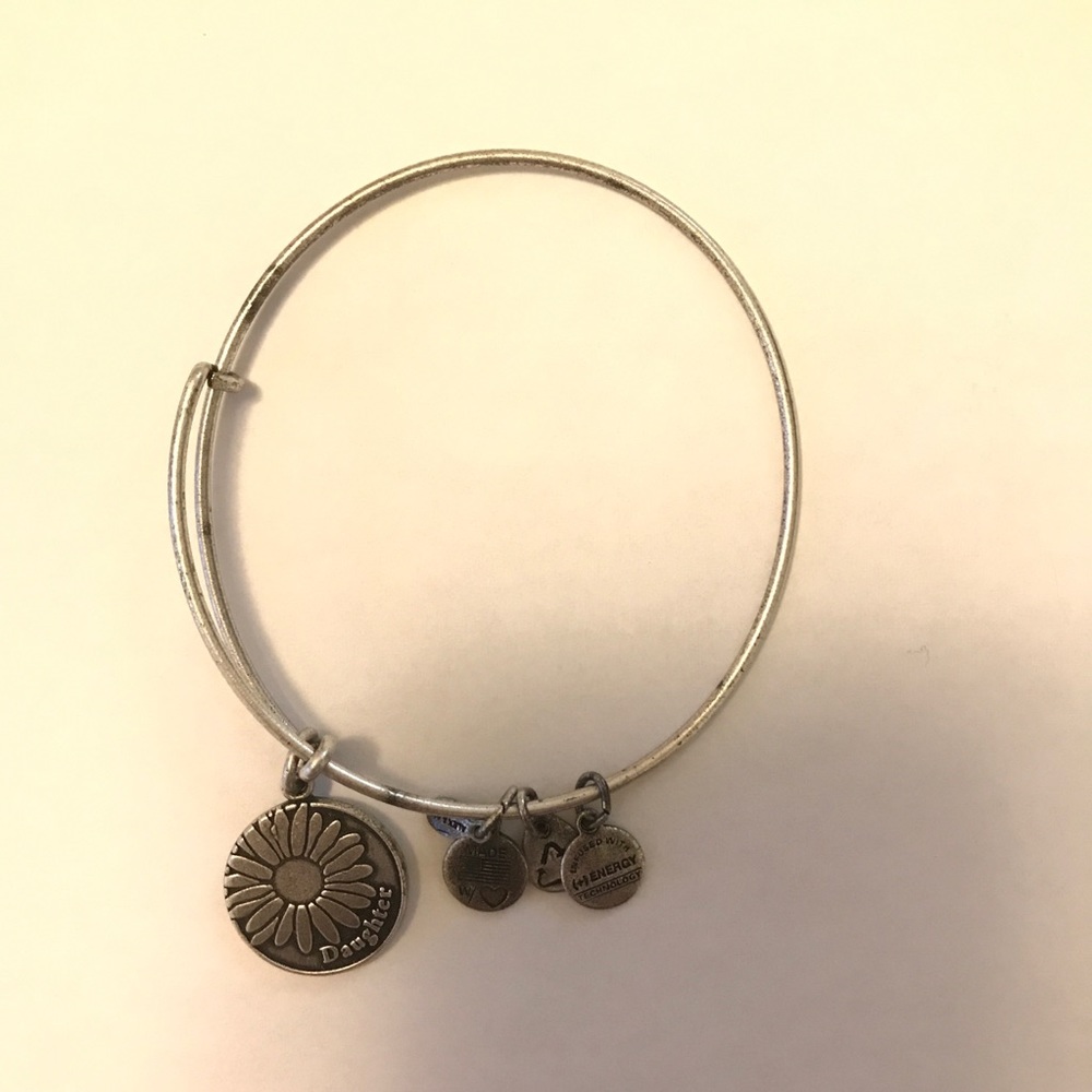 Alex and Ani Daughter Charm Bangle Bracelet